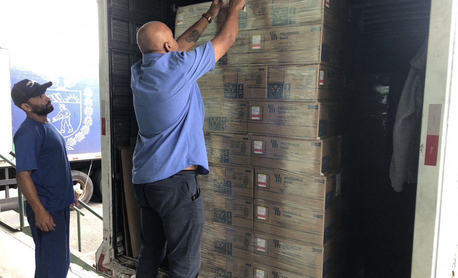 Saúde recebe medicamentos adquiridos de forma emergencial para auxílio no manejo da Dengue