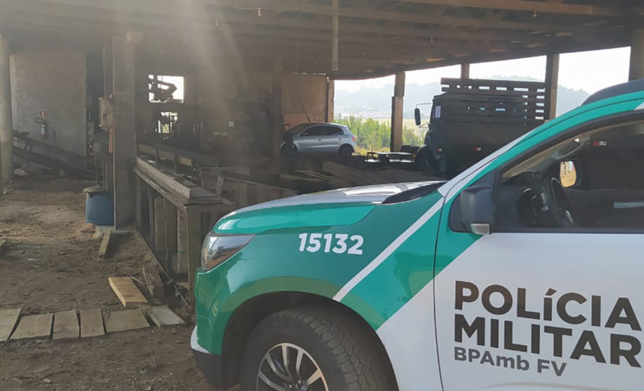 Operação conjunta combate comércio de madeira ilegal em General Carneiro