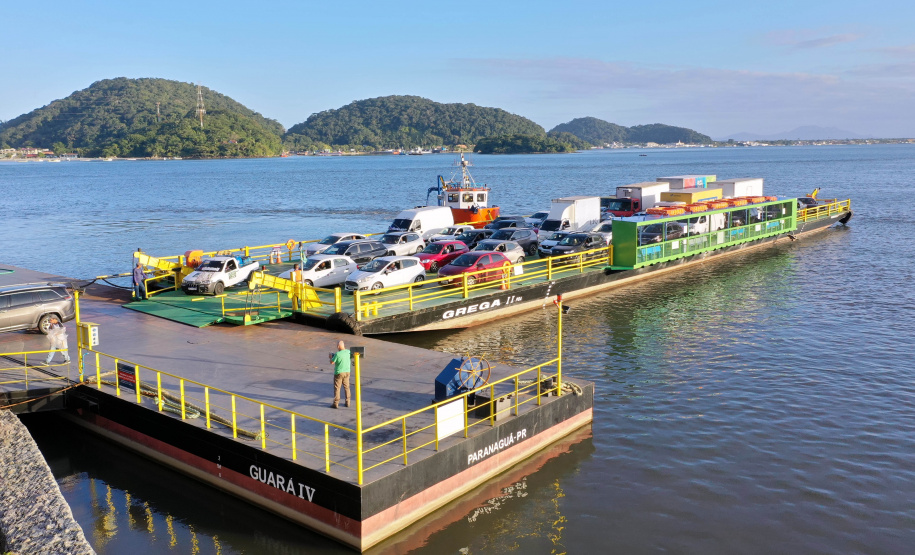 Investimento de R$ 131 milhões vai manter ferry boat durante obra da Ponte de Guaratuba