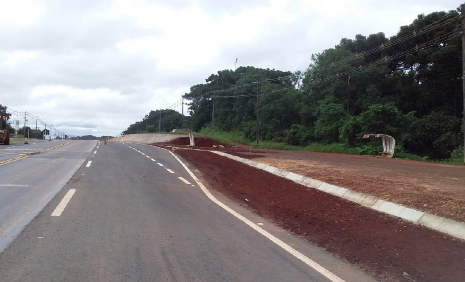 PR-160 Terceiras faixas klabin