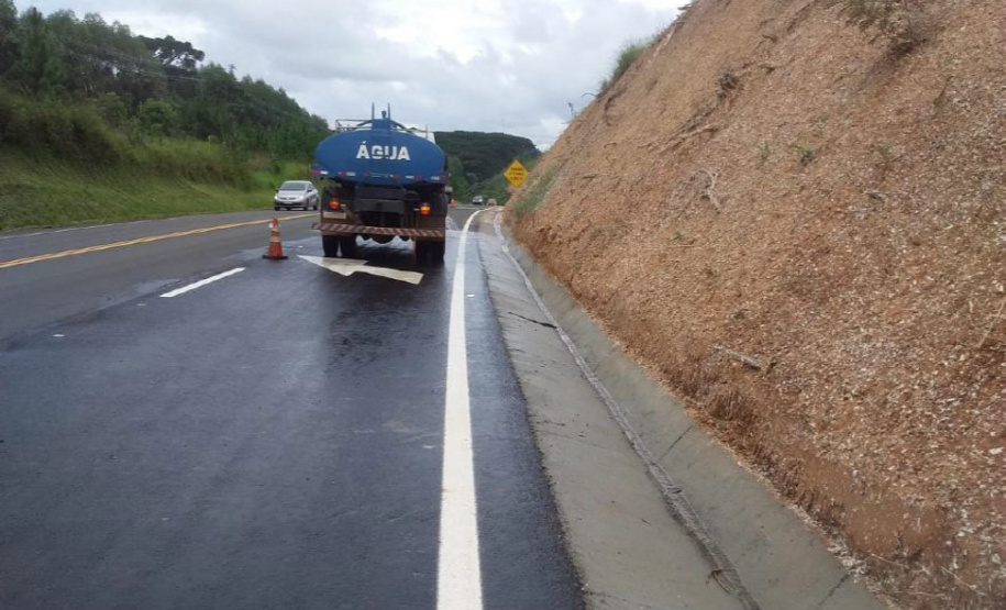 PR-160 Terceiras faixas klabin