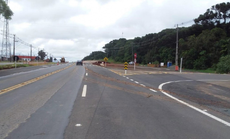 PR-160 Terceiras faixas klabin