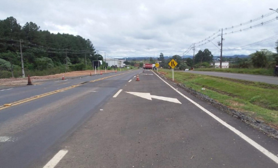 PR-160 Terceiras faixas klabin