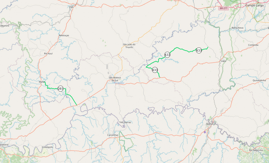 Governo lança edital para conservação de estradas rurais em Lapa e Mallet