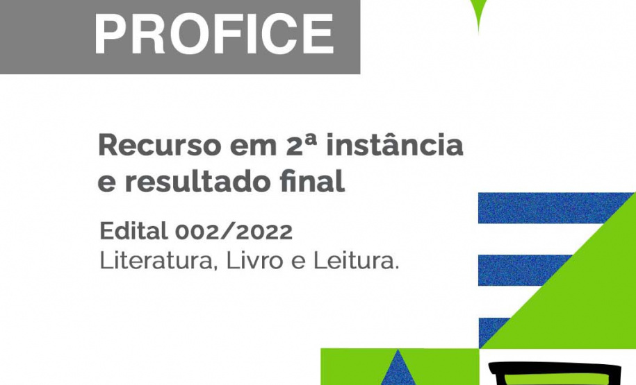PROFICE divulga resultado final do edital de Literatura, Livro e Leitura