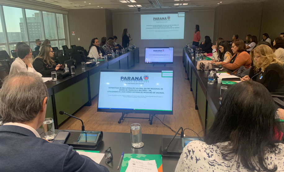 Saúde do Paraná é destaque nacional em estratégias de cobertura vacinal
