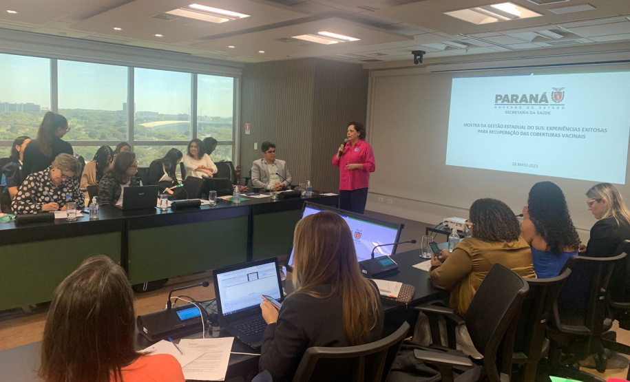 Saúde do Paraná é destaque nacional em estratégias de cobertura vacinal
