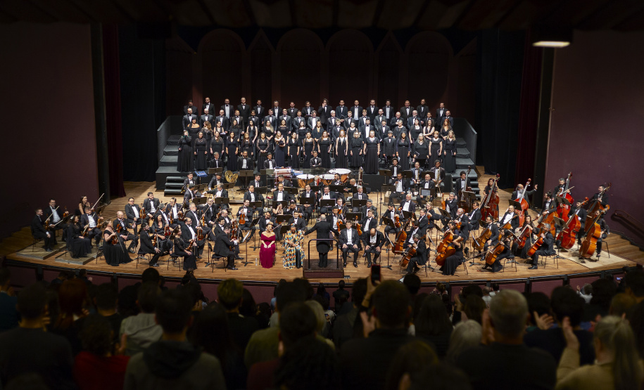 Orquestra Sinfônica do Paraná reúne mais de 4 mil pessoas em fim de semana