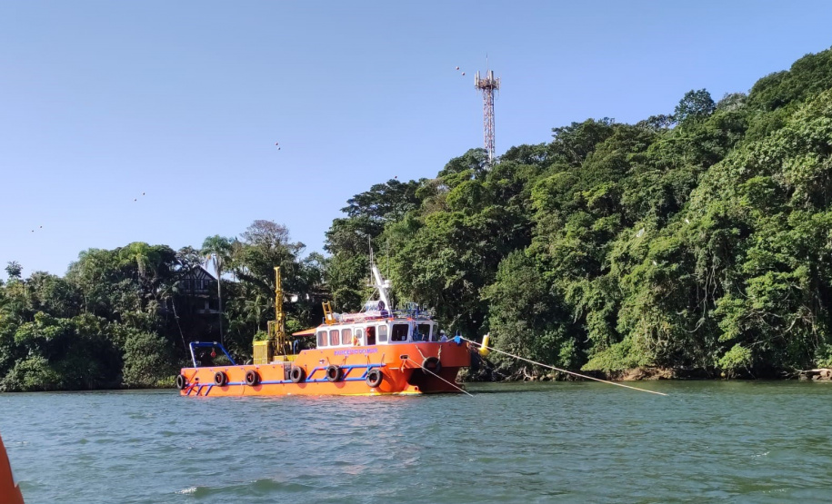 Sondagens marcam início das obras da Ponte de Guaratuba