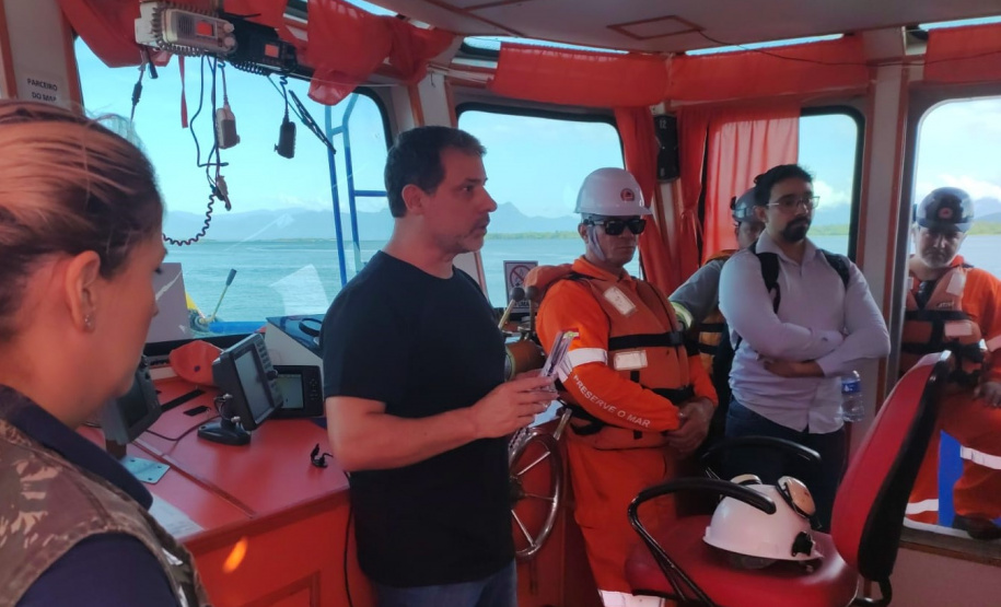 Sondagens marcam início das obras da Ponte de Guaratuba