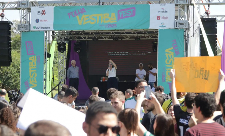 Vestibafest marca divulgação da primeira chamada dos aprovados no Vestibular 2023