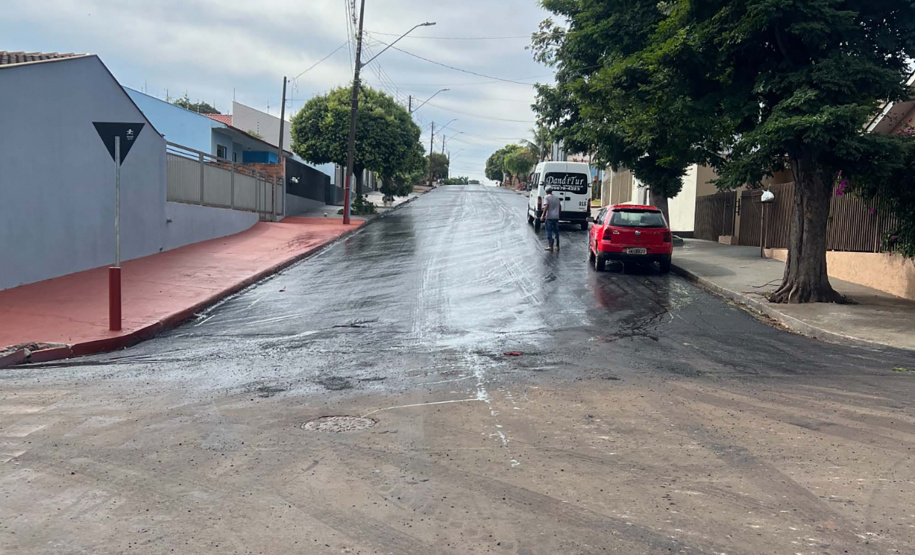 Em parceria com prefeitura, governo promove transformação urbana em Borrazópolis