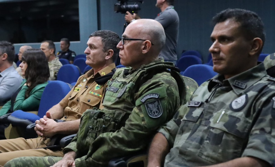 Forças de segurança apresentam ações integradas de combate ao crime na fronteira