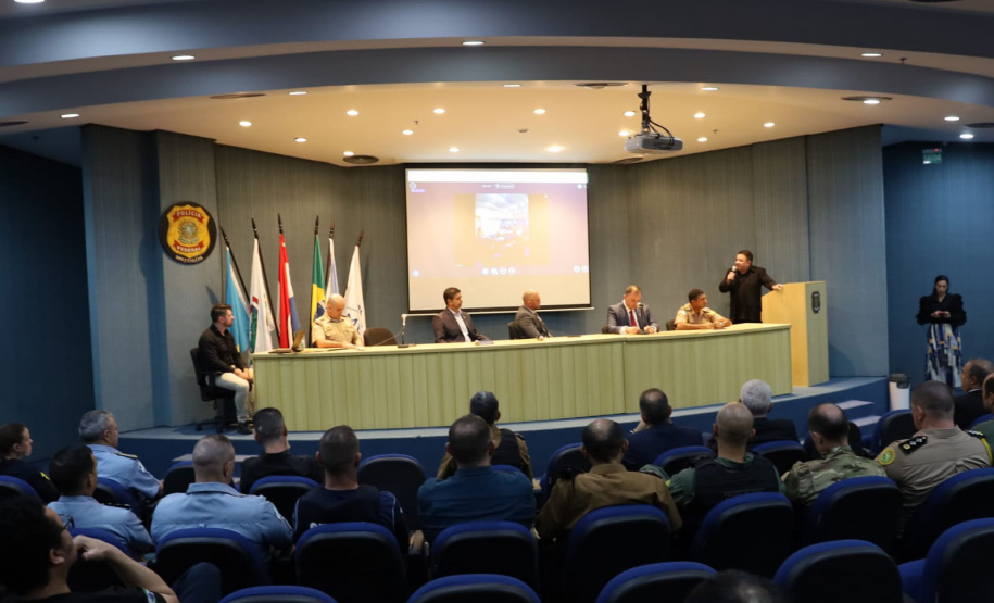 Forças de segurança apresentam ações integradas de combate ao crime na fronteira