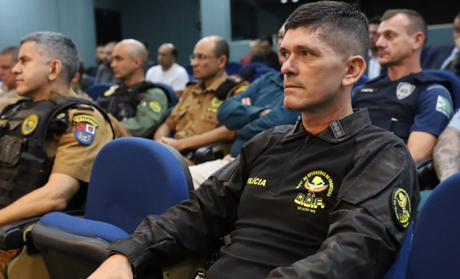 Forças de segurança apresentam ações integradas de combate ao crime na fronteira