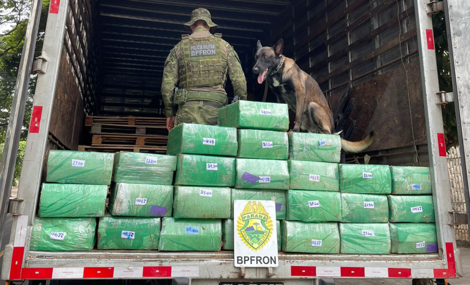 Polícia Militar prende homem e apreende 700 quilos de maconha em Douradina