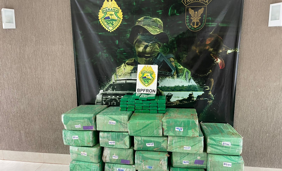 Polícia Militar prende homem e apreende 700 quilos de maconha em Douradina