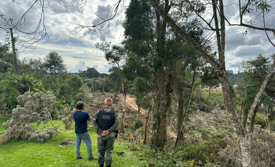 Polícia Militar realiza operação contra crimes ambientais na Região Metropolitana de Curitiba