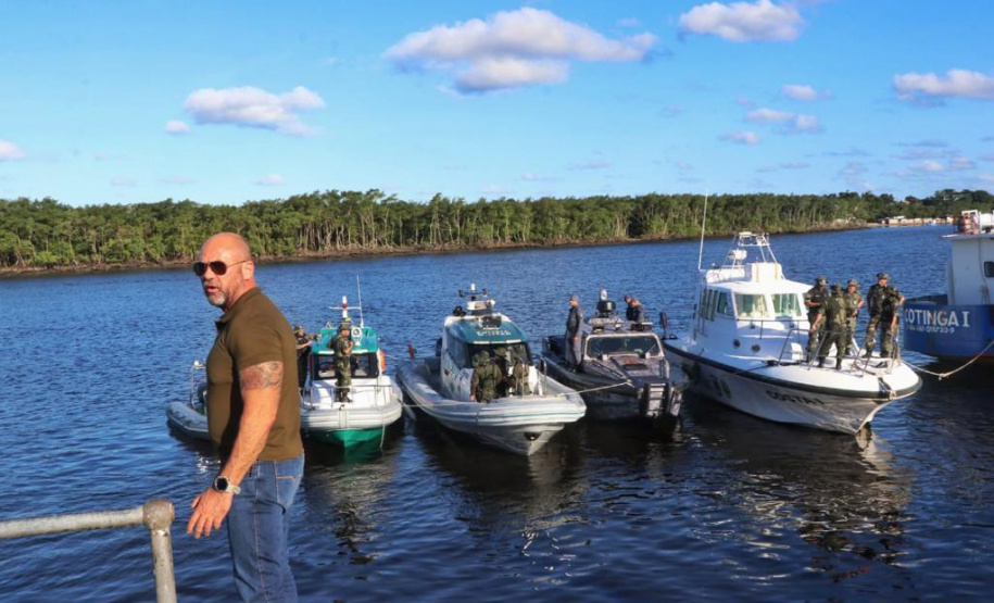 operação Fronteiras e Divisas Integradas, que visa combater crimes transfronteiriços no Brasil