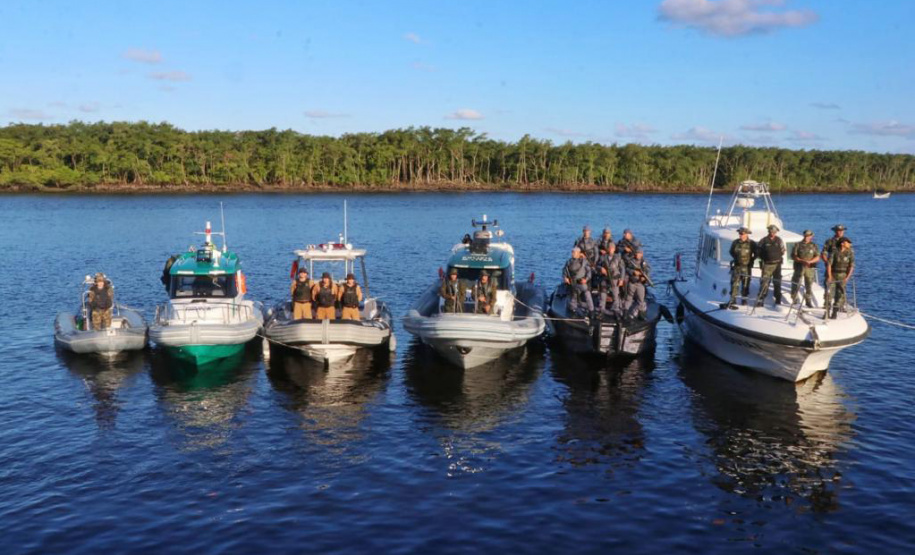 operação Fronteiras e Divisas Integradas, que visa combater crimes transfronteiriços no Brasil