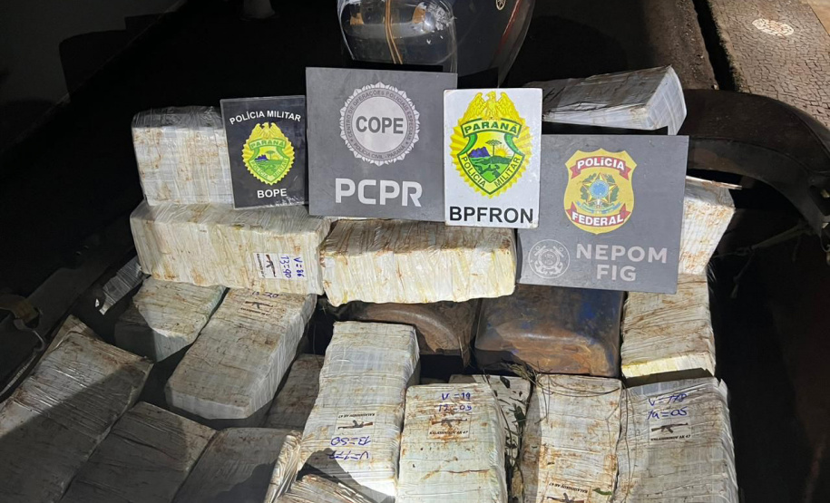 Forças de segurança apreendem mais de uma tonelada de drogas na Operação Fronteiras e Divisas