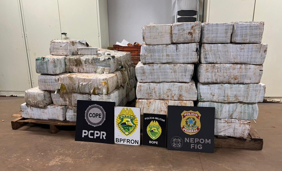 Forças de segurança apreendem mais de uma tonelada de drogas na Operação Fronteiras e Divisas