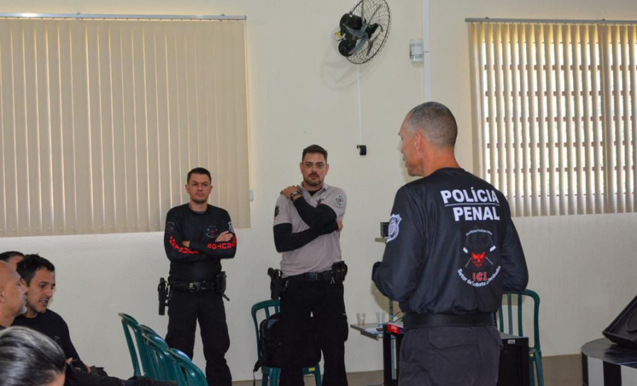 Polícia Penal do Paraná promove capacitação de combate a incêndio no ambiente prisional