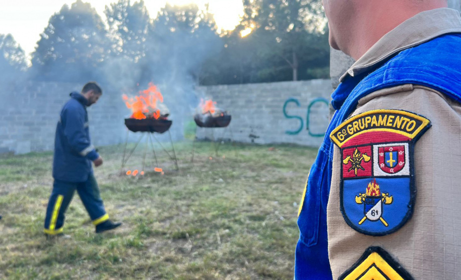 Polícia Penal do Paraná promove capacitação de combate a incêndio no ambiente prisional