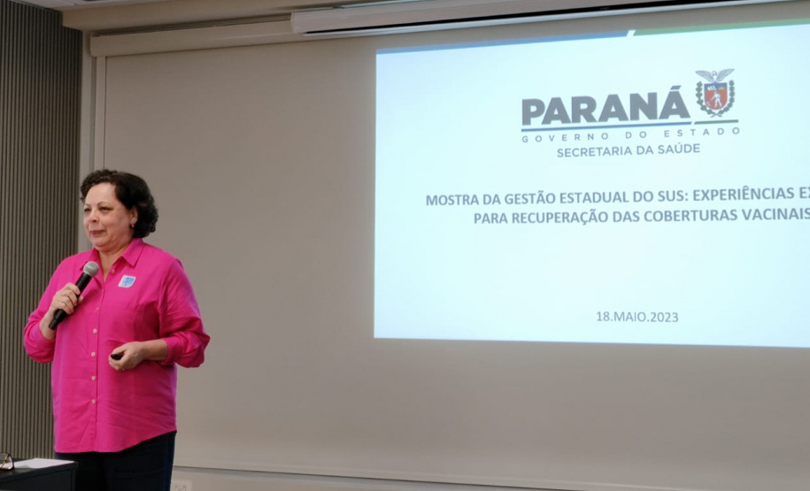 Saúde do Paraná é destaque nacional em estratégias de cobertura vacinal