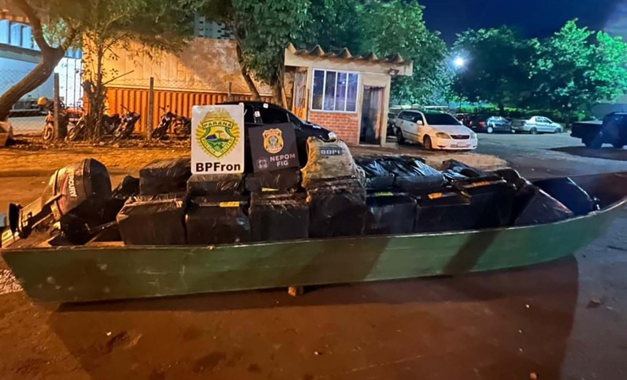 Polícia Militar do Paraná registra aumento de 338% em apreensões de embarcações no 1º quadrimestre de 2023*