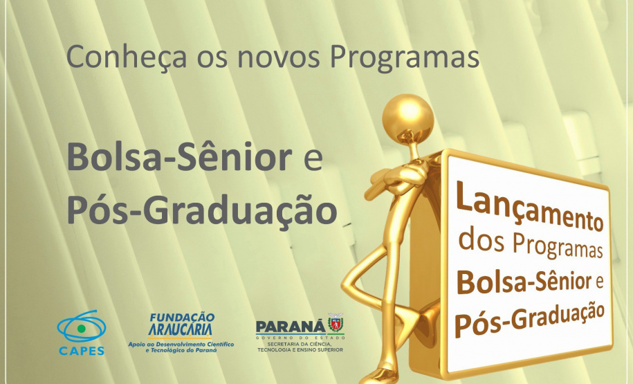 Mais de R$ 39 milhões investidos em bolsas para talento sênior e para o  desenvolvimento da pós-graduação