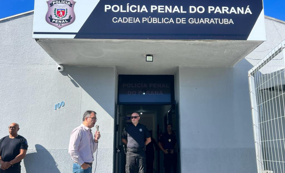 Polícia Penal do Paraná inaugura extensão de posto de monitoração em Guaratuba