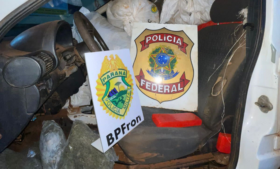 Polícia Militar apreende mais de 600 quilos de drogas em Guaíra