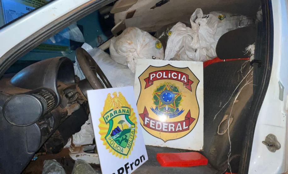 Polícia Militar apreende mais de 600 quilos de drogas em Guaíra