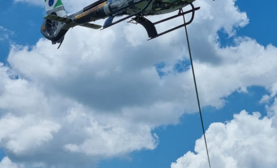 Batalhão de Operações Aéreas já realizou mais de 600 operações no Paraná