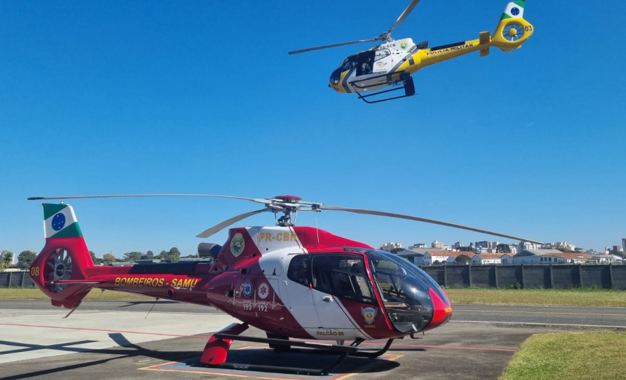 Batalhão de Operações Aéreas já realizou mais de 600 operações no Paraná