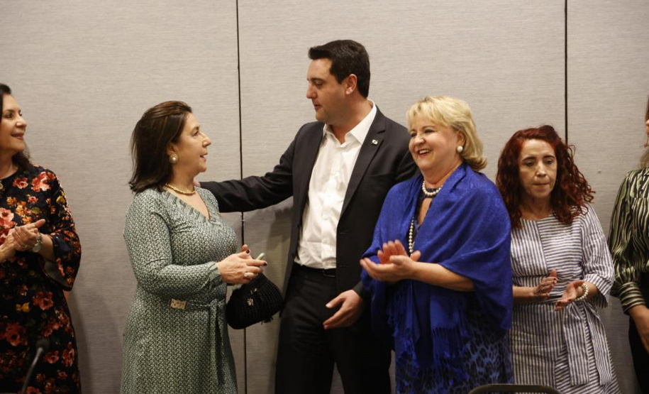 O governador Carlos Massa Ratinho Junior participou de um seminário sobre combate ao trabalho infantil nesta quarta-feira (31), em Foz do Iguaçu.