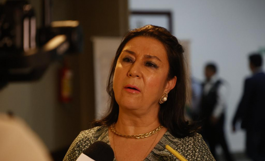 O governador Carlos Massa Ratinho Junior participou de um seminário sobre combate ao trabalho infantil nesta quarta-feira (31), em Foz do Iguaçu.