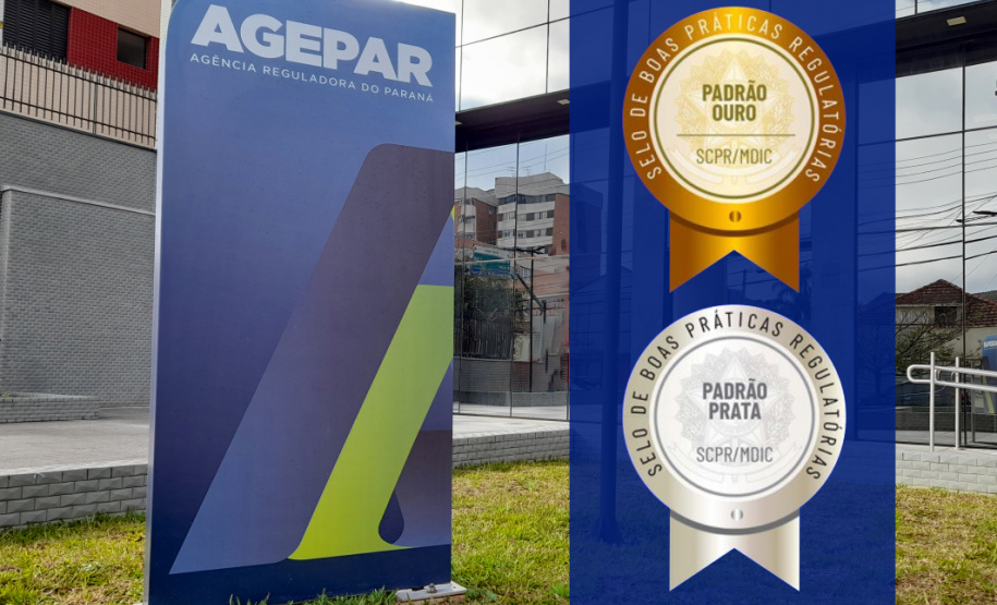 Agepar recebe certificações ouro e prata do governo federal