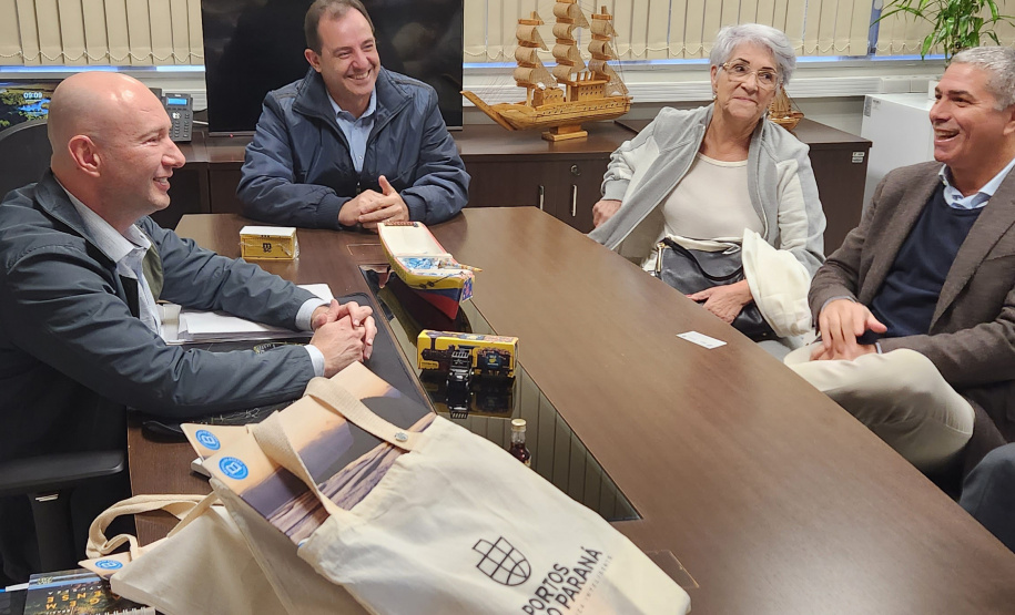 Visita presidente Costa Cruzeiros