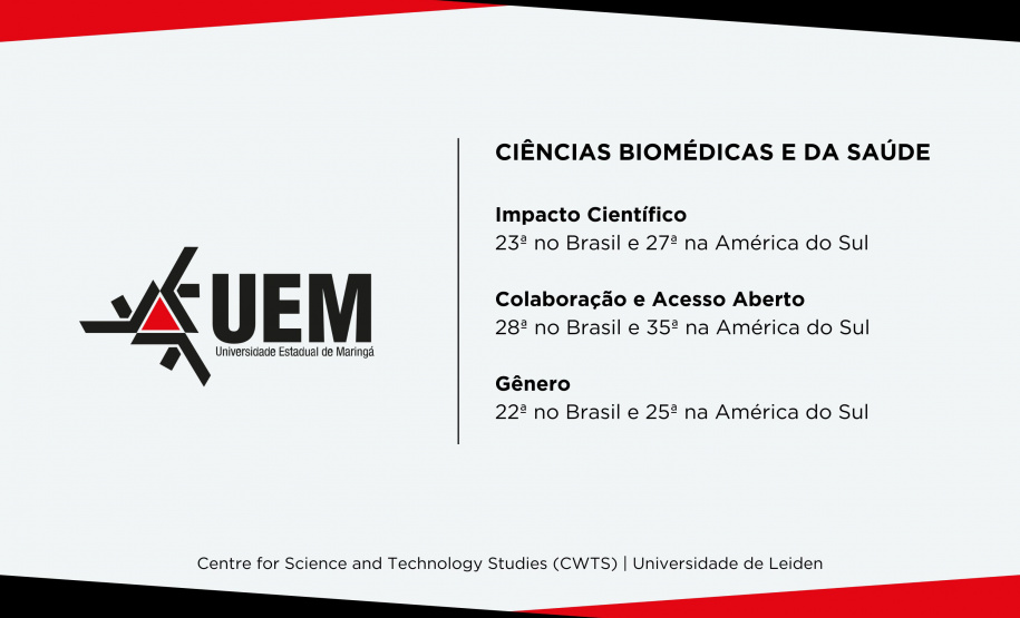 UEM e UEL estão entre as universidades que mais produzem pesquisa de impacto no Brasil