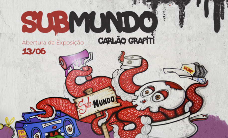 Museu da UENP recebe exposição de grafite em comemoração ao aniversário de um ano