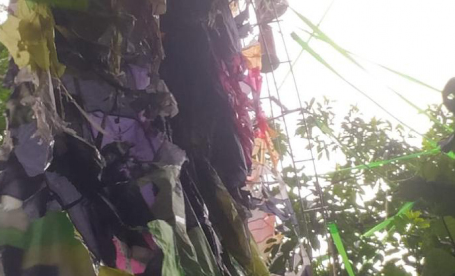 Mesmo proibidos por lei, balões levam perigo às Unidades de Conservação do Paraná