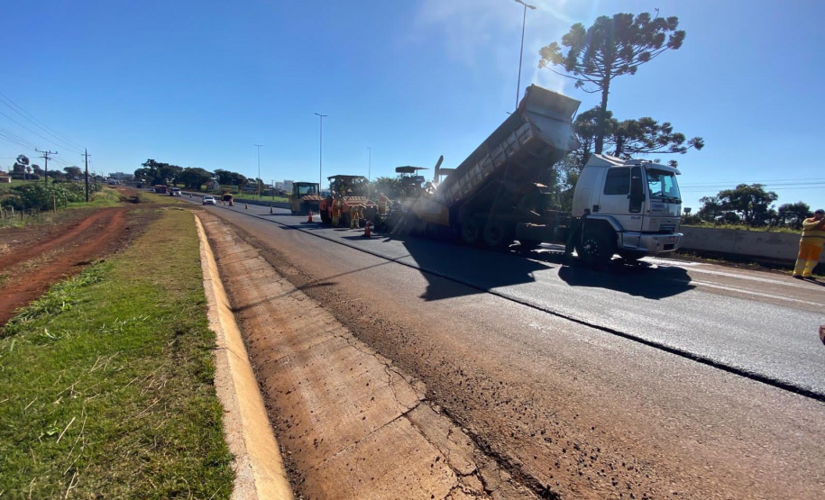 Com novos viadutos prontos, duplicação da BR-277 em Cascavel chega a 70,8% de conclusão