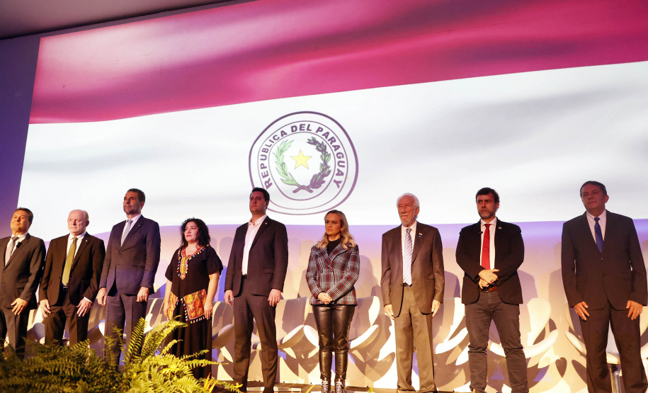 18ª edição, o Festival das Cataratas promoveu, na noite desta quarta-feira (31), no Hotel Recanto Cataratas, a solenidade de abertura do evento. Contou com a participação do governador do Paraná, Carlos Massa Ratinho Junior, Daniela Carneiro, ministra de Turismo do Brasil, e Sofía de Montiel de Afara, ministra do Turismo do Paraguai.