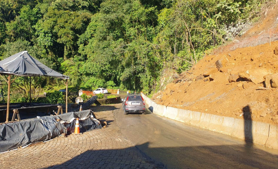 DER/PR reabre Estrada da Graciosa; trecho permanece em obras