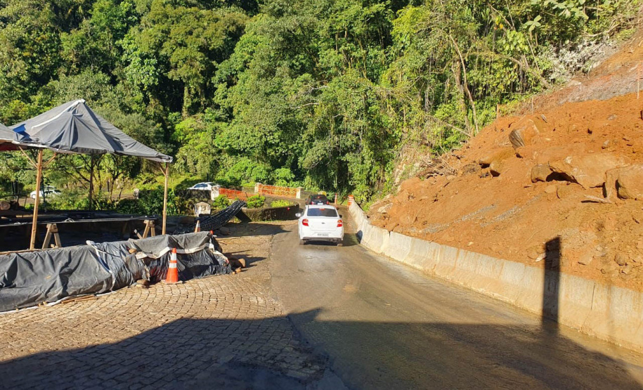 DER/PR reabre Estrada da Graciosa; trecho permanece em obras