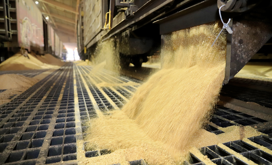 Aumenta o transporte de cargas pela ferrovia até o Porto de Paranaguá