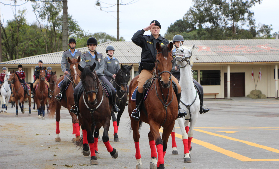 Unidade mais antiga da Polícia Militar, Regimento de Polícia Montada completa 144 anos