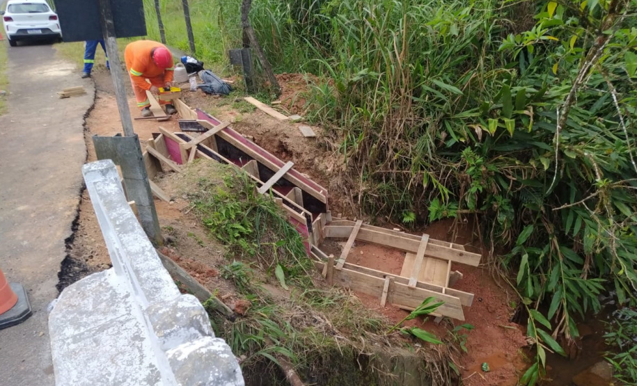 Reforma de pontes na PR-411 em Morretes